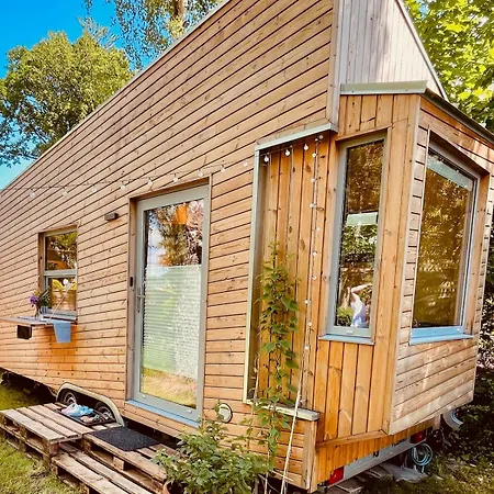 Eco-luxury Tiny House I Digital Detox I Badesee Сasa de vacaciones