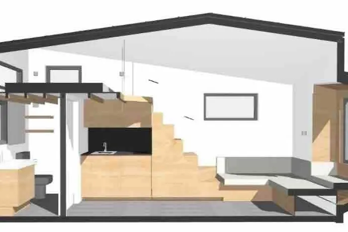 Eco-luxury Tiny House I Digital Detox I Badesee Feriehus