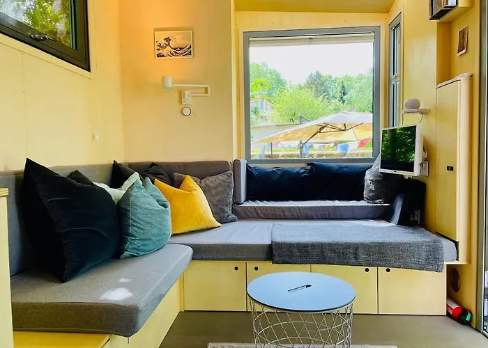 Eco-luxury Tiny House I Digital Detox I Badesee * Ottersberg